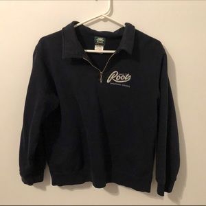 Roots half zip